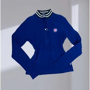 Antigua Women’s Chicago Cubs Quarter-Zip Pullover – Size Small